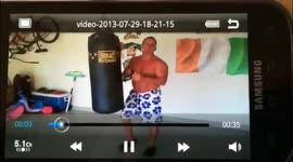 Kickboxer trying to make a comeback