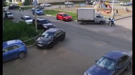 In Ufa, a ten-year-old cyclist was hit by a car