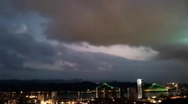 Dark Clouds Before Summer Rains In Yichang, China