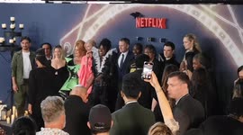 New Netflix series The Sandman's cast arrive at its world premiere in London