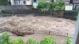 Rivers swell in Japan after torrential rains hit several regions