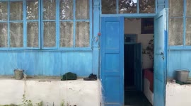 Traditional Pamir house filmed in the village of Langar, on the famous Pamir Highway