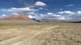Riding on the famous Pamir Highway, the Zorkul Nature Reserve with an Afghanistan border