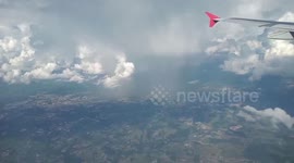 Airplane in flight heading to guarulho airport and goes to navigators Part 02