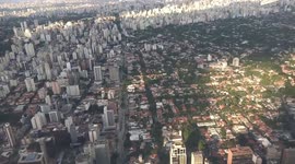 Airplane in flight heading to guarulho airport and goes to navigators Part 10