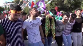 Thousands of people attended a rally organized by HDP in Istanbul, Turkey