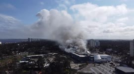 Uruguay: Large Fire Breaks Out At Shopping Mall In Punta Del Este
