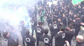 Ashura mourning in Istanbul, Turkey