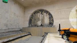 RAW VIDEO: Britain's HS2 Project Makes First Tunnel Boring Breakthrough