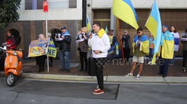 Ukrainians protest at Amnesty International after report blames them