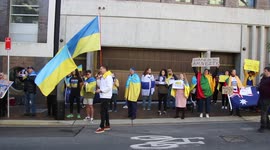 Ukrainians protest at Amnesty International after report blames them