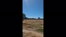 Helimed landing elm road playing field. Shoeburyness. Reasons for grass to be cut rather than just leaving it