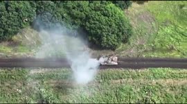RAW VIDEO: Ukraine's 93rd Mechanised Brigade Destroy Russian Tank In Spectacular Fashion
