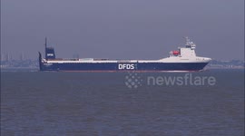 Port of London Medway, Kent reports increased trade after Dover delays, UK