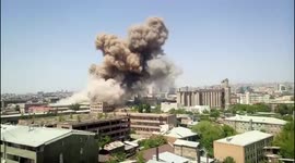 Armenian capital Yerevan hit by deadly explosion