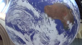 Touring artwork Gaia displayed at All Saints Church Notting Hill during Kensington Chelsea Festival 2022