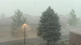 Heavy rain batters parts of Colorado as storms move through