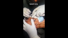 'I love the PAIN of getting inked – people don't understand,' says woman, 25, with BLACK eyeballs claiming to be 'first in her country' to do this Part 2