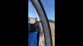 RAW VIDEO: 101-Year-Old Pilot Jack Hemmings Takes To The Skies On His Birthday 1/2