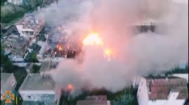 RAW VIDEO: Odesa Resort Hit By Rocket Fire