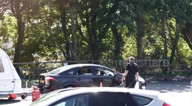 Traveller camp sparks huge special police operation, Riot police run after travellers after crime wave in area. Newquay Cornwall UK