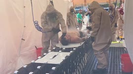 Zaporizhzhia's emergency team trains for potential nuclear disaster as Russia opposes demilitarisation