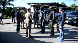 Police probe terror attacks in south of Thailand that killed man, 21, in petrol station