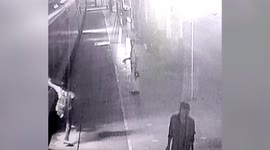 Cop's vigilance helps save woman who fell while getting off moving train in western India