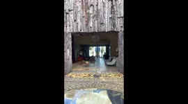 Holidaymakers can sun themselves at Pablo Escobar's former mansion