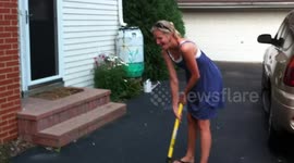 Hard Drive Hammer Smash