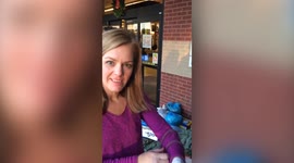 Boy Hides in Christmas Trees