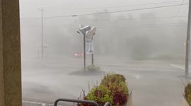 US: Severe Thunderstorm Moves Into New England Bringing Heavy Rains 2