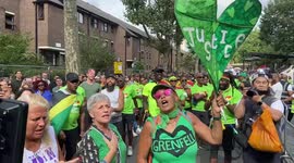 Grenfell victims remembered at Notting Hill Carnival