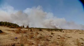 Aviation was involved in the process of extinguishing the fire in Shavnabada forest