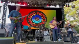 Big Mountain Band performs live at Summer Stage at Central Park Lawn