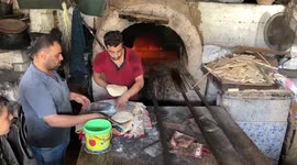 Electricity cuts bring the people of the Gaza Strip back to using the old clay kilns.