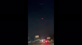 Mysterious object seen soaring over Los Angeles