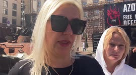 Azovstal Defenders wives, mothers and sisters speak up during the Independence Day in Kyiv demanding to free the POW