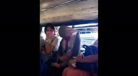 Life hack of traveling on the bus when you want to sleep!