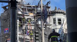 Explosion Causes 3 Alarm Fire in San Francisco