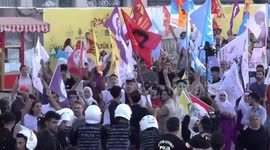 Police intervenes harshly during World Peace Day demonstration in Istanbul, Turkey