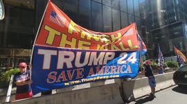 Trump supporters rally after Biden speech condemning ‘MAGA Republicans’