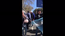 March in Buenos Aires, Argentina after VP Cristina Fernández situation