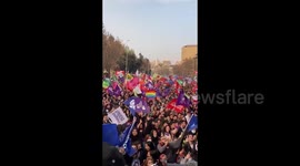 The final rally in favour of Chile’s constitution in Santiago, Chile