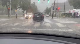 US: Heavy Rains Cause Flooding, Road Closures In Rhode Island