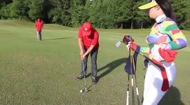 Golf where rich people, generals, artists, cady, play and have fun and do business