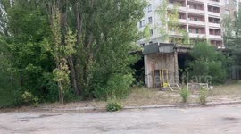 Pripyat' ghost town tour: Chornobyl Alienation zone after the liberation from the Russian occupaiton, 2022