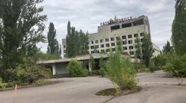 Journalist gets rare access to radioactive city of Pripyat, abandoned by Russian forces months ago