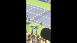 Tennis player Nick Kyrgios smashes rackets during meltdown after loss