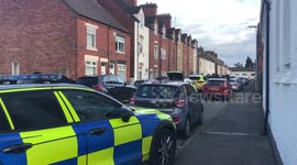 An armed police siege involving a man wielding a crossbow out the window of an Airbnb in Tamworth enters its second day